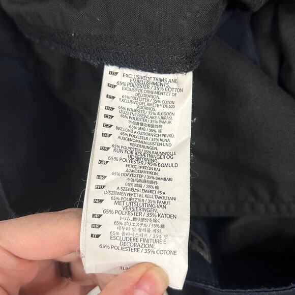 5.11 511 Tactical Womens 10 Long TDU Uniform Operator Pants Ripstop Dark Navy - Picture 8 of 10